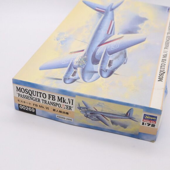 Hasegawa 1:72 Mosquito FB Mk.VI No. 418 Squadron Model Kit 00750 Royal Open Box - Picture 9 of 10